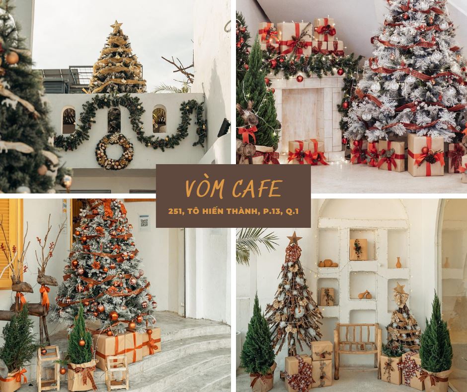 8 cafes for the beautiful Christmas season in Saigon