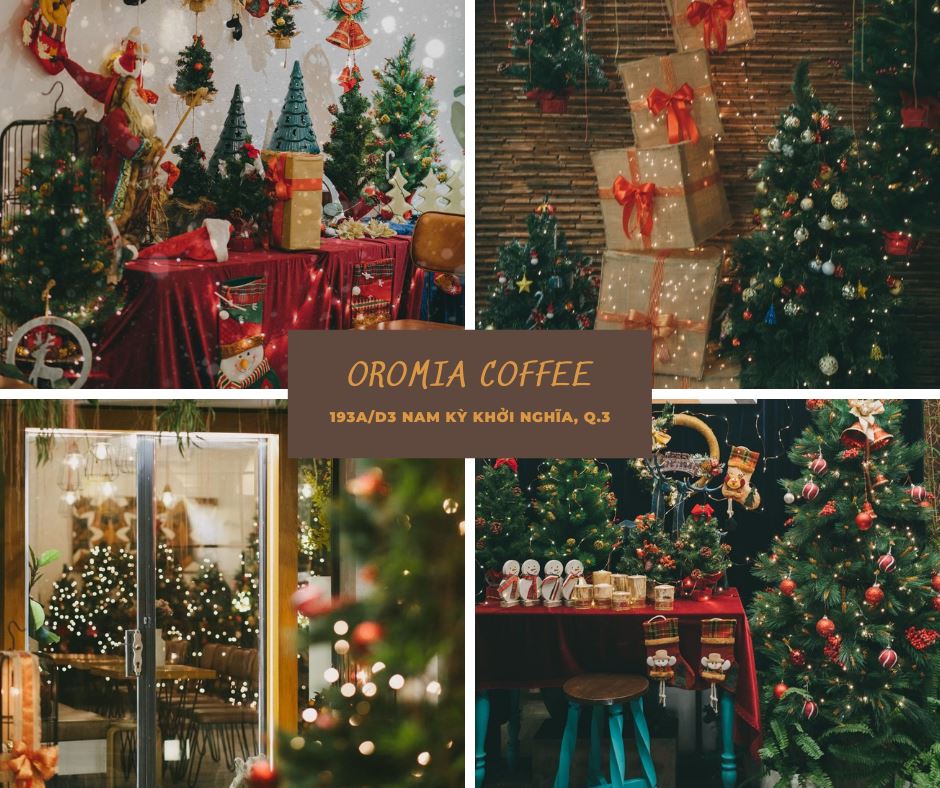 8 cafes for the beautiful Christmas season in Saigon