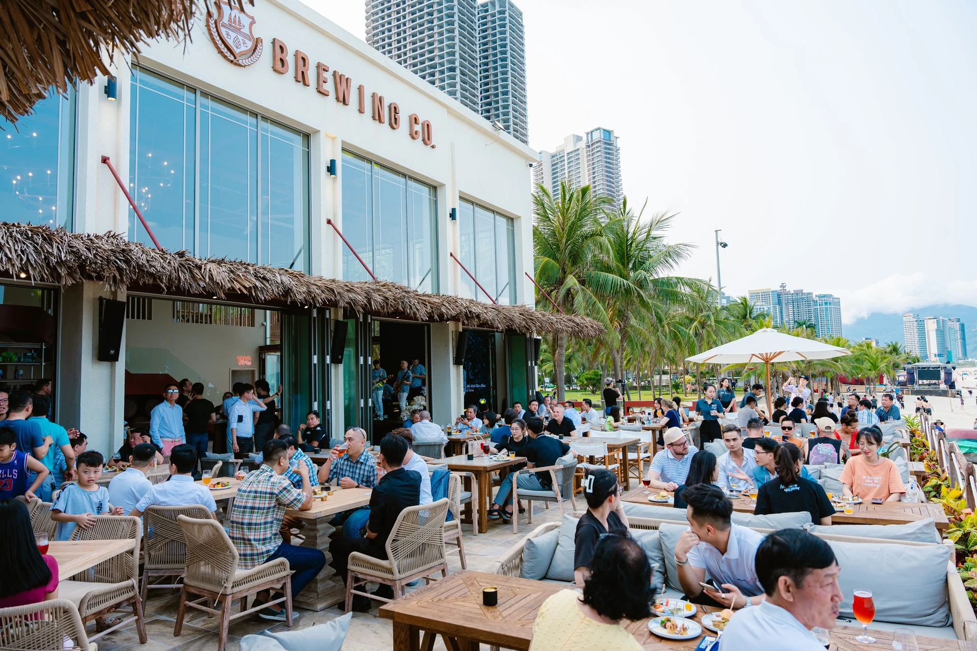 East West Brewing, where to enjoy cool craft beer by the beach in Da Nang