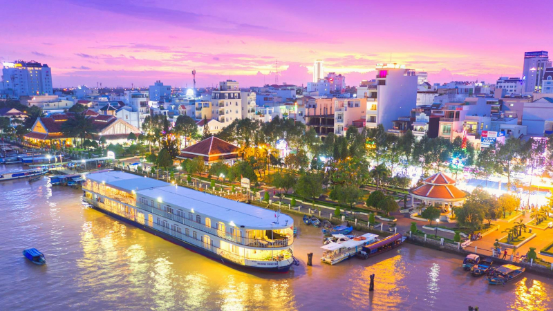 RV Mekong Princess Cruise ngược dòng 3 ngày: Sài Gòn - Cần Thơ