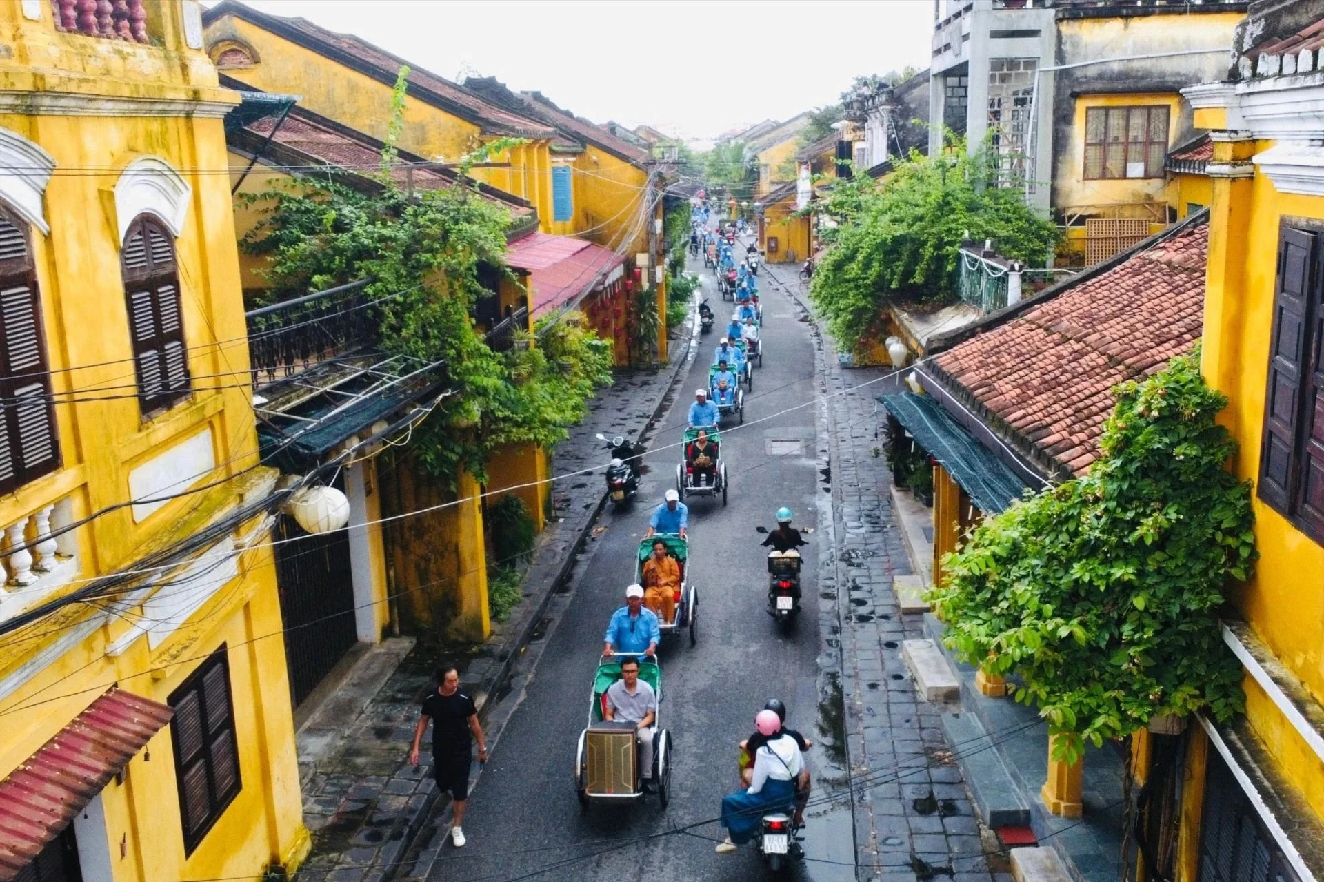 Hội An mừng gia nhập thành phố sáng tạo UNESCO: Trình diễn xích lô, xe đạp  quanh phố cổ