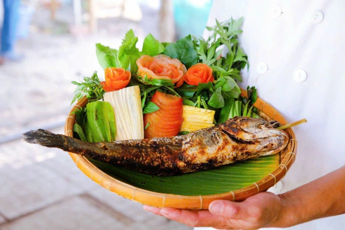 Grilled snakehead fish.  Image: My Phuoc Thanh Urban Area