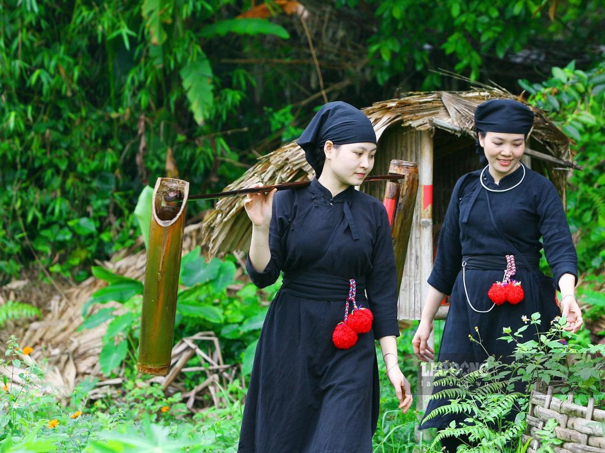 Ngôi làng nhà sàn bình yên giữa lòng TP Thái Nguyên